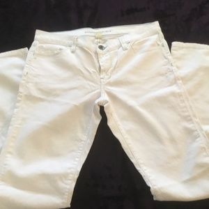 Banana rRepublic pale blush pink skinny leg jeans